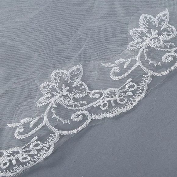 White Wedding Accessories Veil Bridal Wedding Veil - Picture 2 of 2